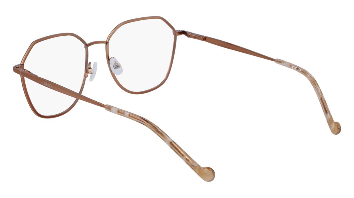 Brillen Liu Jo LJ2169 (740) farbe amber gold form rechteckig 