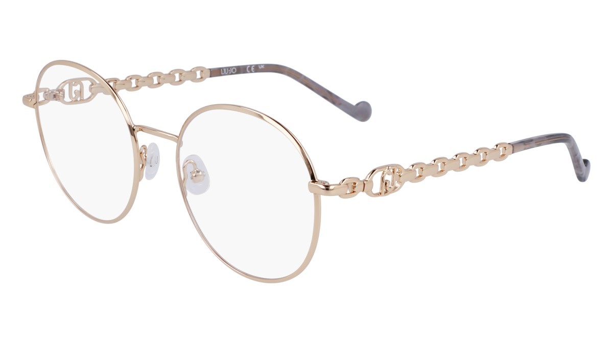 Brillen Liu Jo LJ2170 (716) farbe gold shiny form rund 