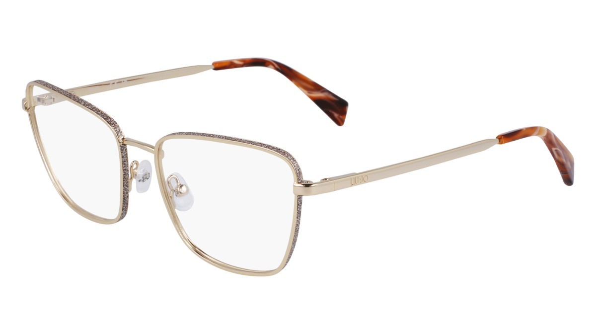 Brillen Liu Jo LJ2171 (716) farbe gold shiny form rechteckig 