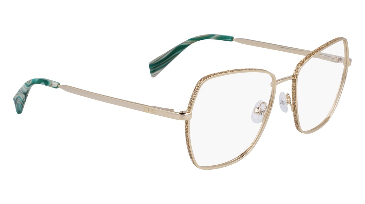 Occhiali da vista Liu Jo LJ2172 (716) colore gold shiny forma pantos 