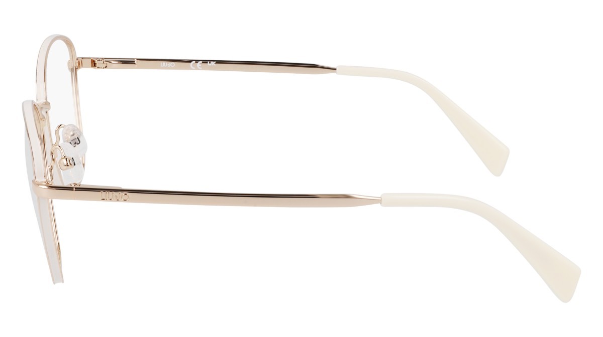 Eyeglasses Liu Jo LJ2173 (714) color medium gold shape rectangle 
