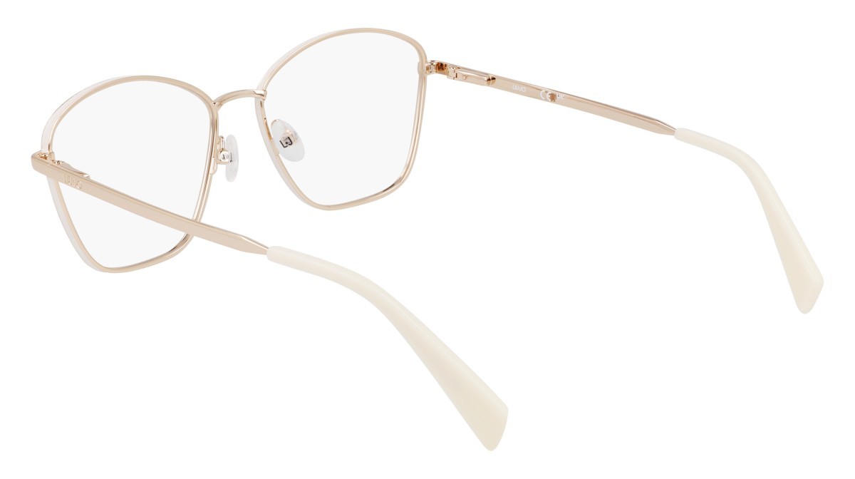 Eyeglasses Liu Jo LJ2173 (714) color medium gold shape rectangle 