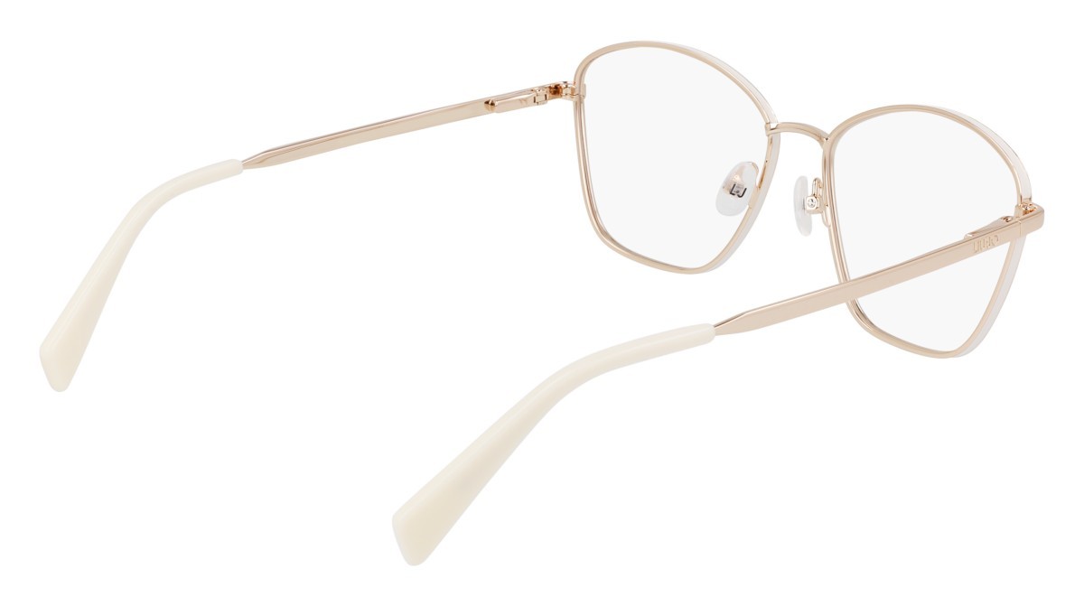 Eyeglasses Liu Jo LJ2173 (714) color medium gold shape rectangle 