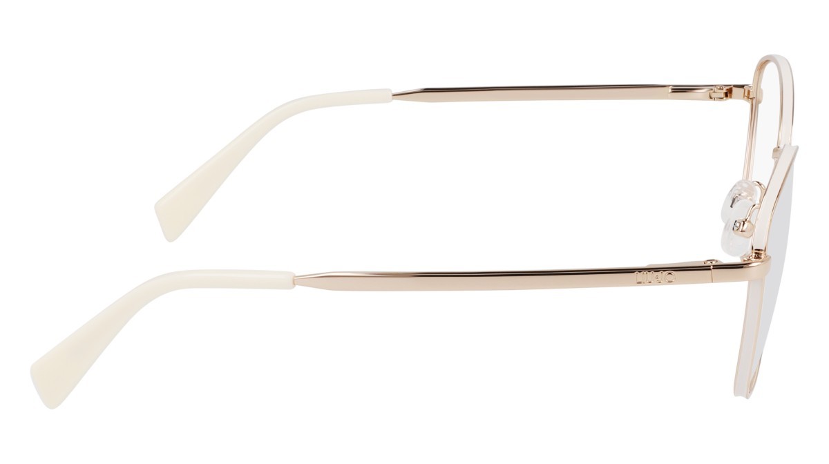 Eyeglasses Liu Jo LJ2173 (714) color medium gold shape rectangle 