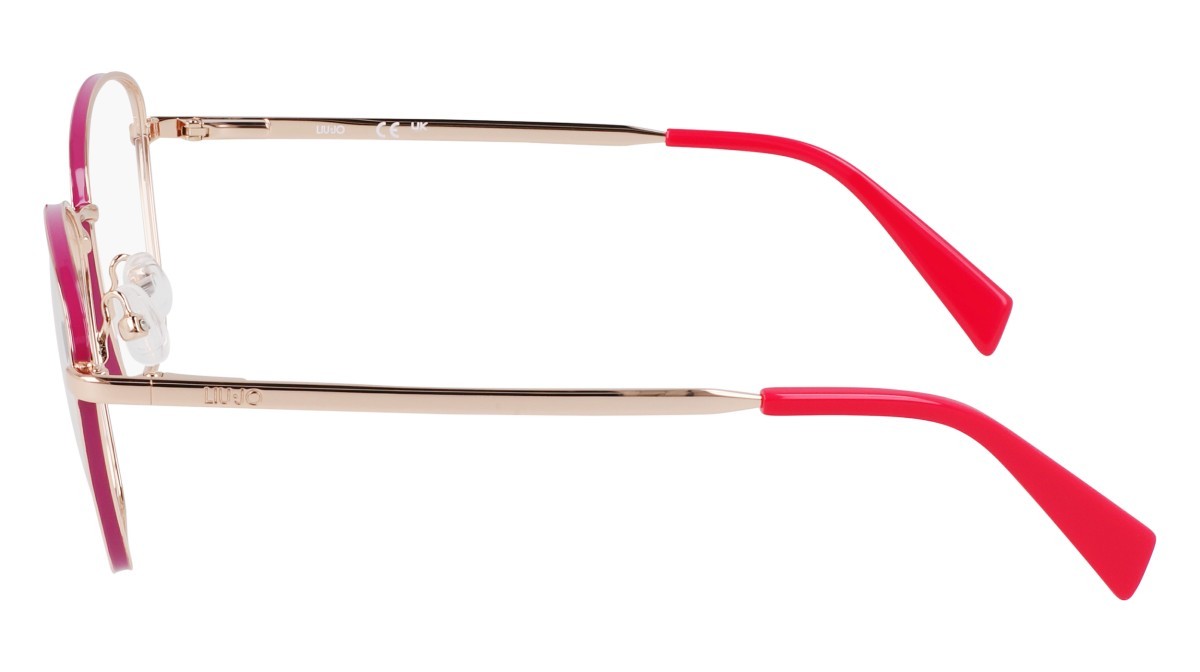 Occhiali da vista Liu Jo LJ2173 (771) colore blush gold forma rettangolare 