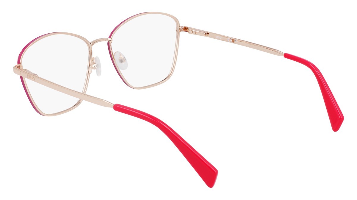 Occhiali da vista Liu Jo LJ2173 (771) colore blush gold forma rettangolare 