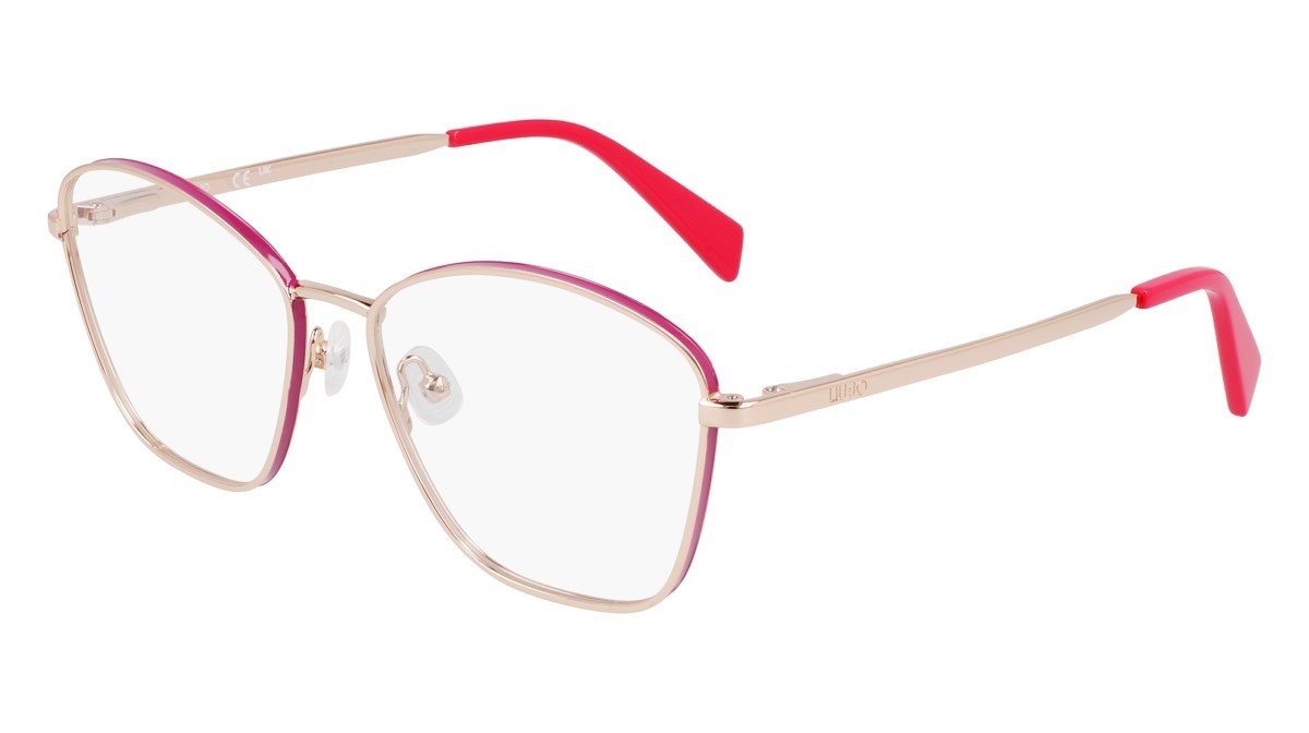 Occhiali da vista Liu Jo LJ2173 (771) colore blush gold forma rettangolare 