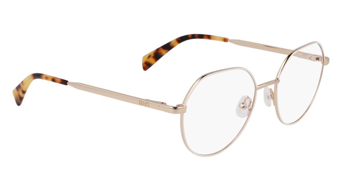 Occhiali da vista Liu Jo LJ2175 (722) colore gold medium forma pantos lenti colore 3