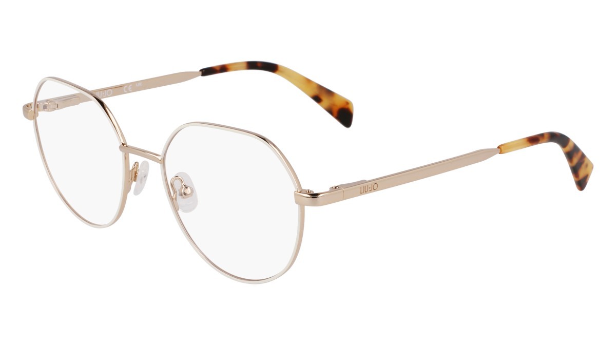 Occhiali da vista Liu Jo LJ2175 (722) colore gold medium forma pantos lenti colore 3