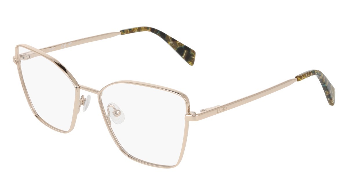 Occhiali da vista Liu Jo LJ2176 (716) colore gold shiny forma rettangolare lenti colore - 3
