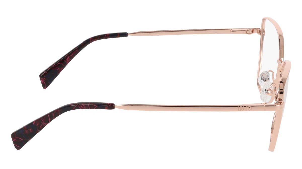 Occhiali da vista Liu Jo LJ2176 (770) colore rose gold forma rettangolare lenti colore - 4