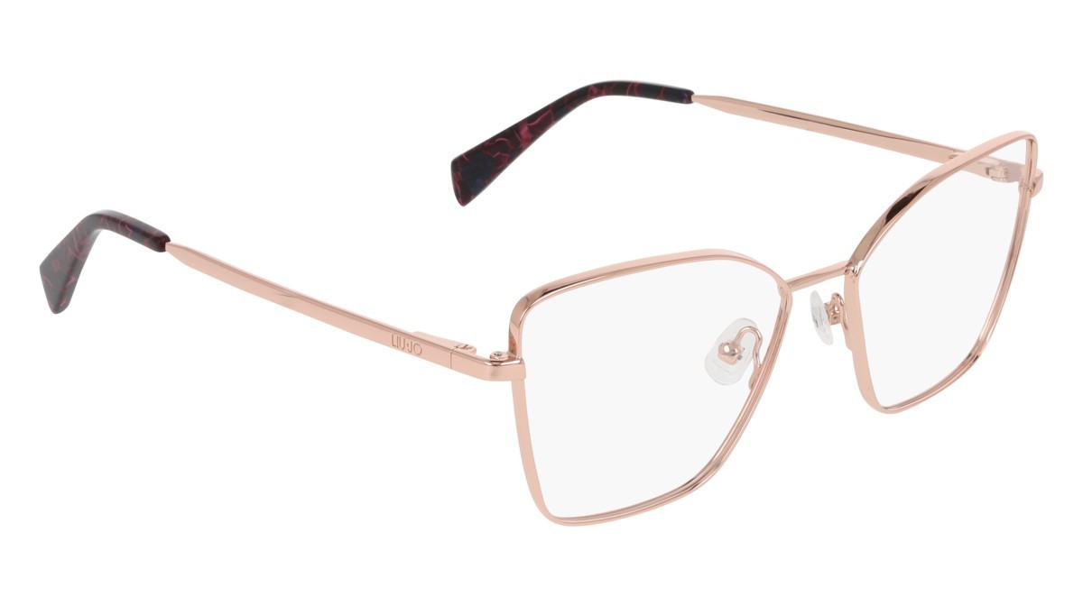 Occhiali da vista Liu Jo LJ2176 (770) colore rose gold forma rettangolare lenti colore - 4