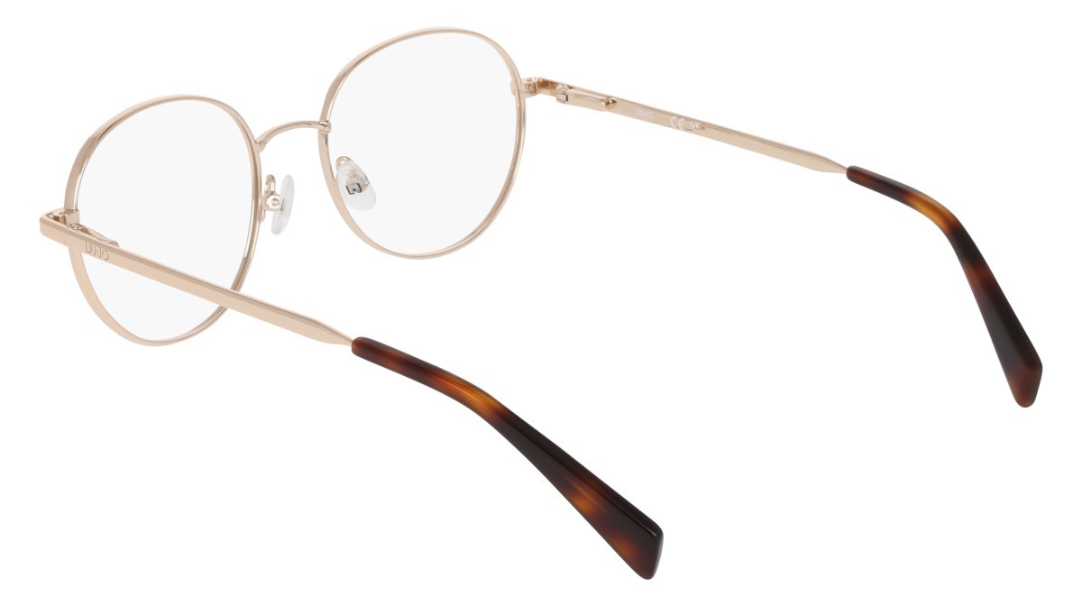 Occhiali da vista Liu Jo LJ2177 (714) colore medium gold forma pantos lenti colore - 2