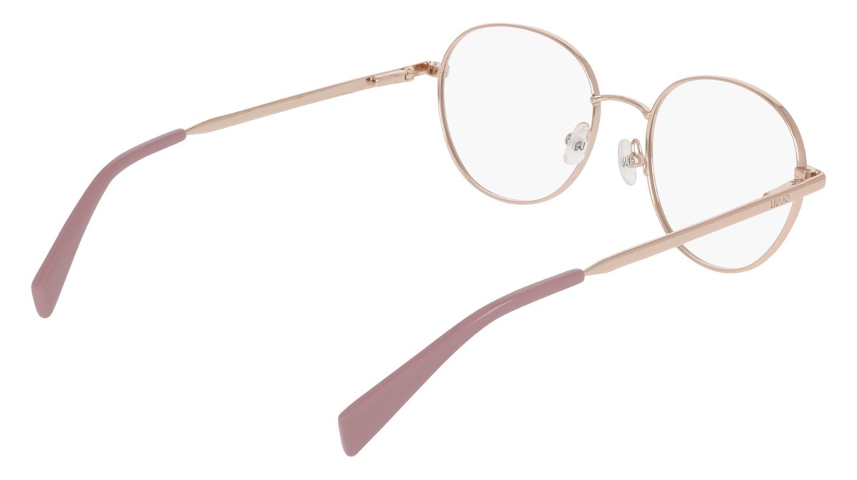 Occhiali da vista Liu Jo LJ2177 (770) colore rose gold forma pantos lenti colore - 4