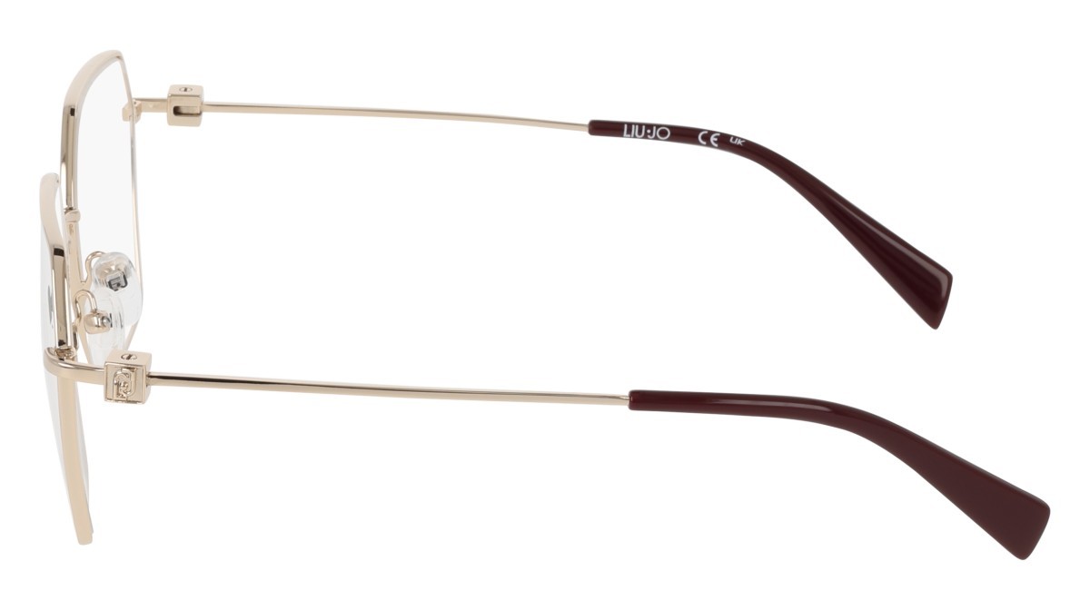 Occhiali da vista Liu Jo LJ2178 (716) colore gold shiny forma rettangolare lenti colore - 3