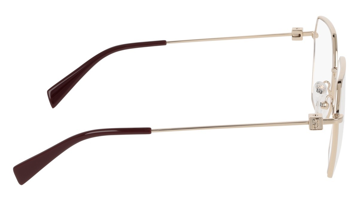 Occhiali da vista Liu Jo LJ2178 (716) colore gold shiny forma rettangolare lenti colore - 3