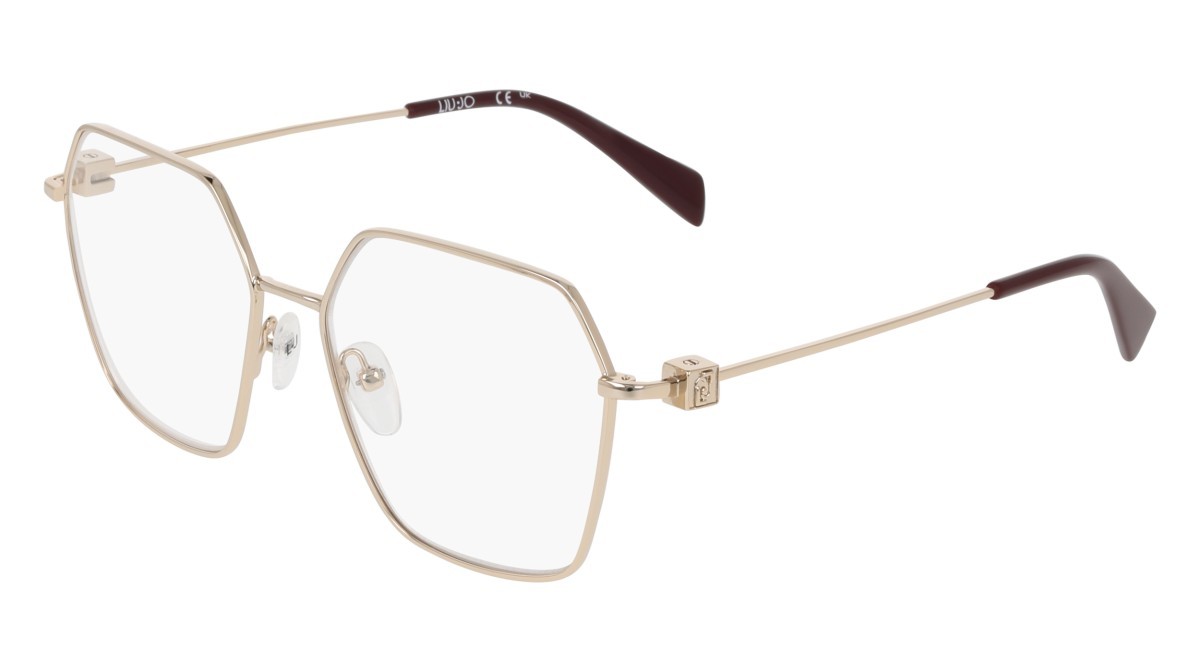 Occhiali da vista Liu Jo LJ2178 (716) colore gold shiny forma rettangolare lenti colore - 3