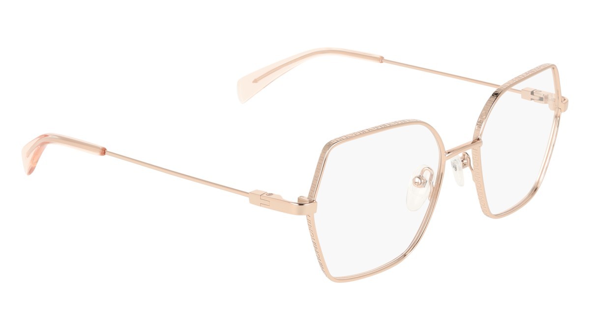 Occhiali da vista Liu Jo LJ2182 (770) colore rose gold forma rettangolare 