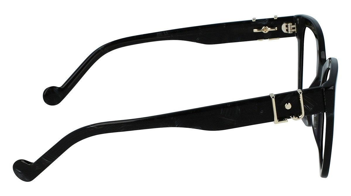 Brillen Liu Jo LJ2754CH (007) farbe black w/pattern form rechteckig 