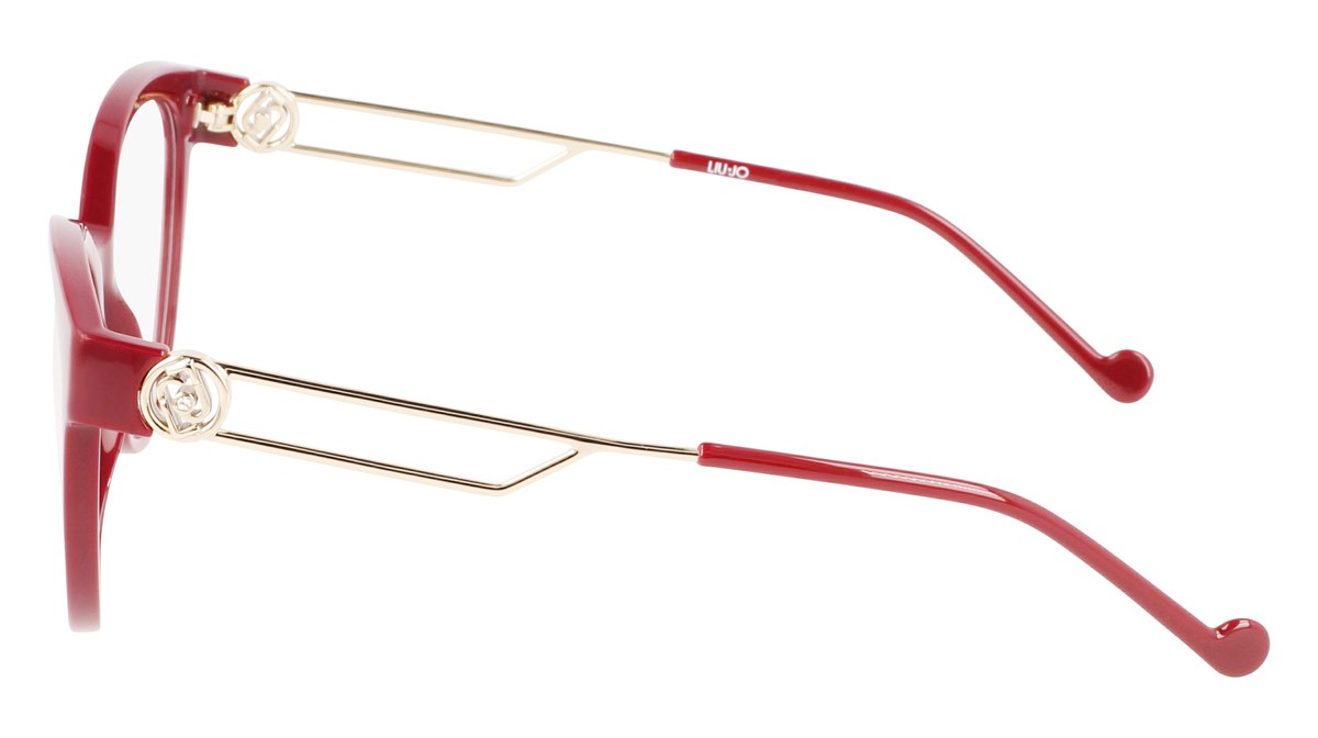 Brillen Liu Jo LJ2762R (601) farbe burgundy form cat-eye 
