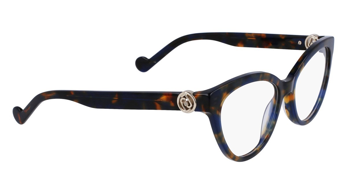Occhiali da vista Liu Jo LJ2771R (460) colore blue tortoise forma cat eye 