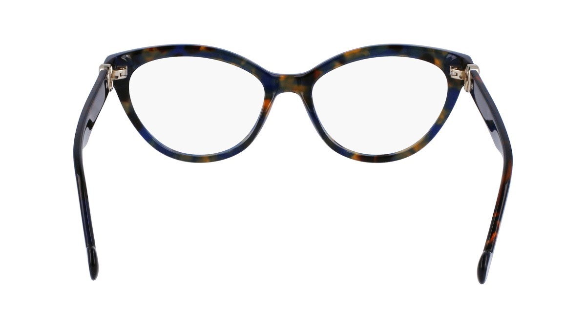Occhiali da vista Liu Jo LJ2771R (460) colore blue tortoise forma cat eye 