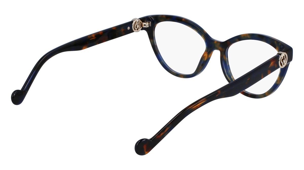 Occhiali da vista Liu Jo LJ2771R (460) colore blue tortoise forma cat eye 