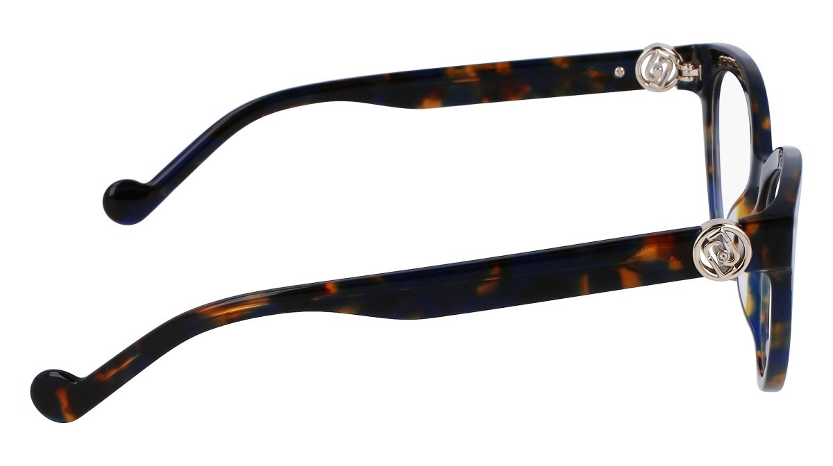 Occhiali da vista Liu Jo LJ2771R (460) colore blue tortoise forma cat eye 