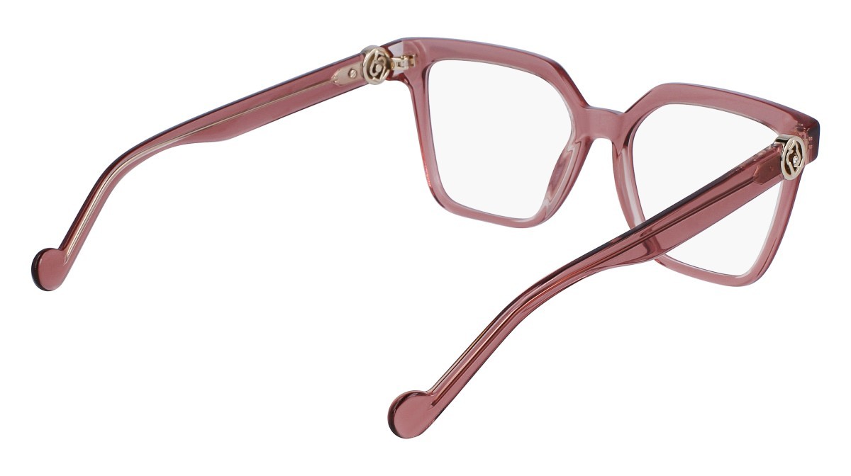 Occhiali da vista Liu Jo LJ2772R (279) colore nude/rose forma farfalla 