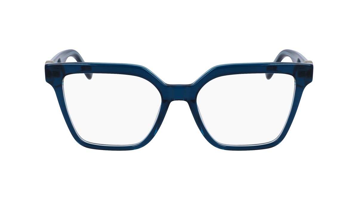Occhiali da vista Liu Jo LJ2772R (424) colore petrol/azure forma farfalla 
