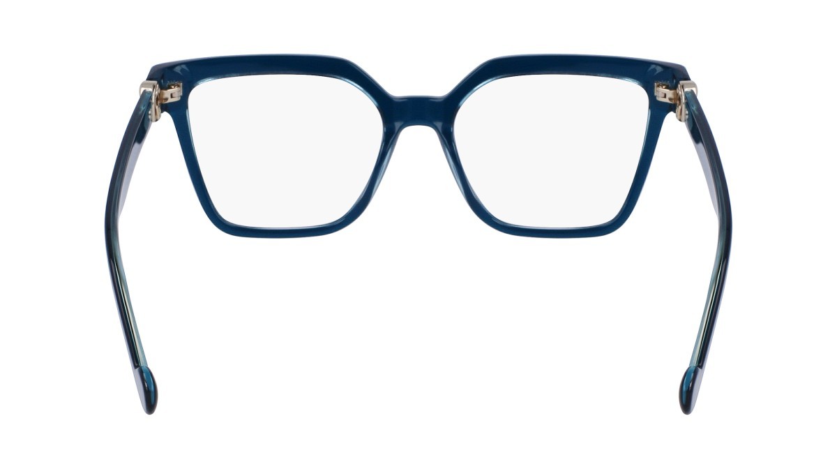 Occhiali da vista Liu Jo LJ2772R (424) colore petrol/azure forma farfalla 