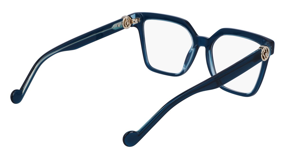Occhiali da vista Liu Jo LJ2772R (424) colore petrol/azure forma farfalla 
