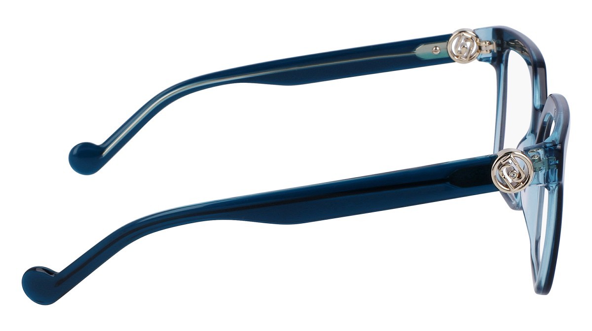 Occhiali da vista Liu Jo LJ2772R (424) colore petrol/azure forma farfalla 