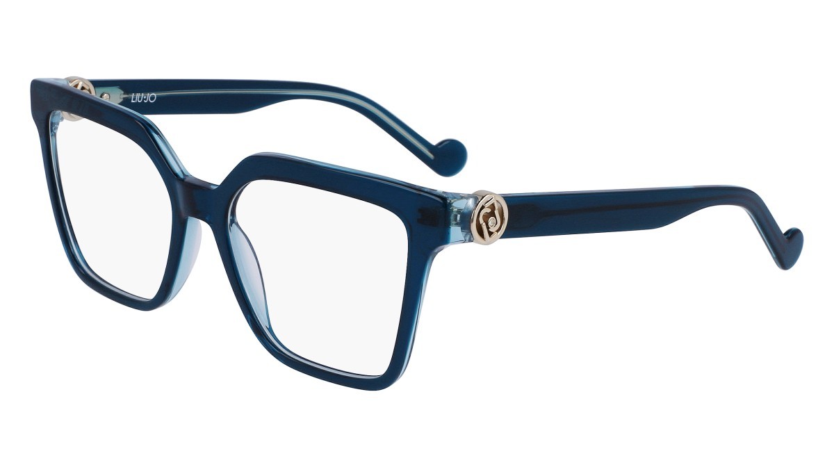 Occhiali da vista Liu Jo LJ2772R (424) colore petrol/azure forma farfalla 