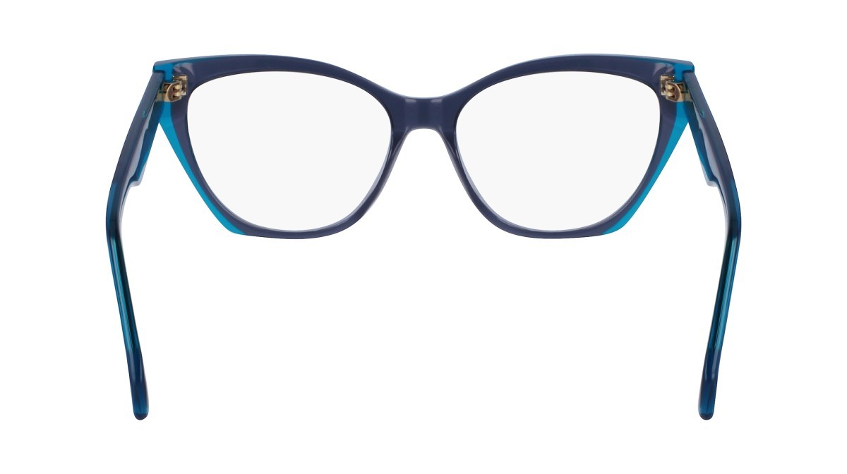 Brillen Liu Jo LJ2781 (036) farbe grey/turquoise form cat-eye 