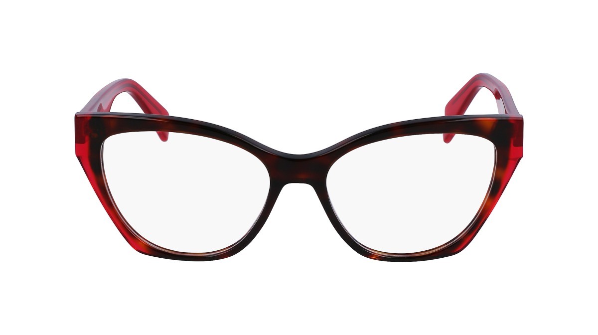 Brillen Liu Jo LJ2781 (238) farbe tortoise/red form cat-eye 