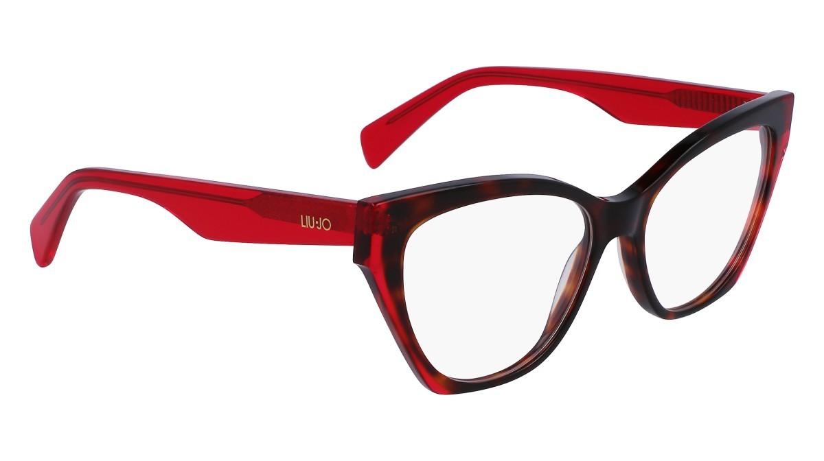 Brillen Liu Jo LJ2781 (238) farbe tortoise/red form cat-eye 