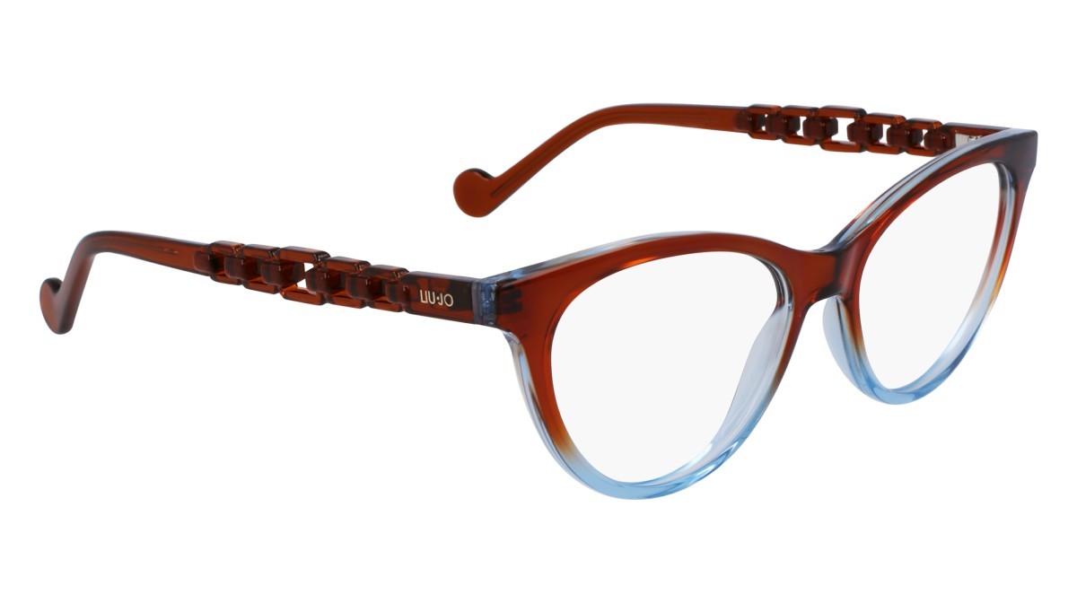 Brillen Liu Jo LJ2786 (205) farbe brown/azure form cat-eye 