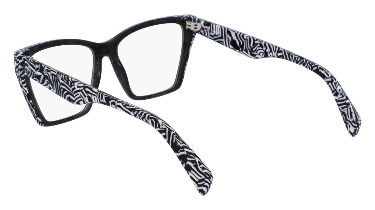 Occhiali da vista Liu Jo LJ2789 (023) colore textured grey/ black white forma rettangolare 