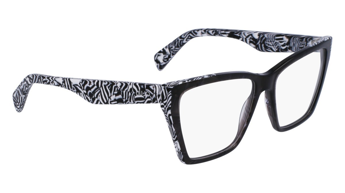 Occhiali da vista Liu Jo LJ2789 (023) colore textured grey/ black white forma rettangolare 