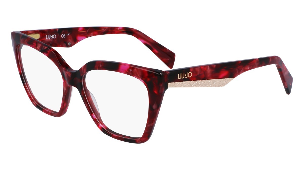 Occhiali da vista Liu Jo LJ2797 (642) colore marble red forma rettangolare 