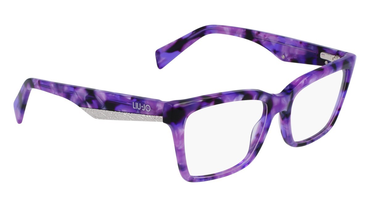 Brillen Liu Jo LJ2798 (530) farbe marble violet form rechteckig 