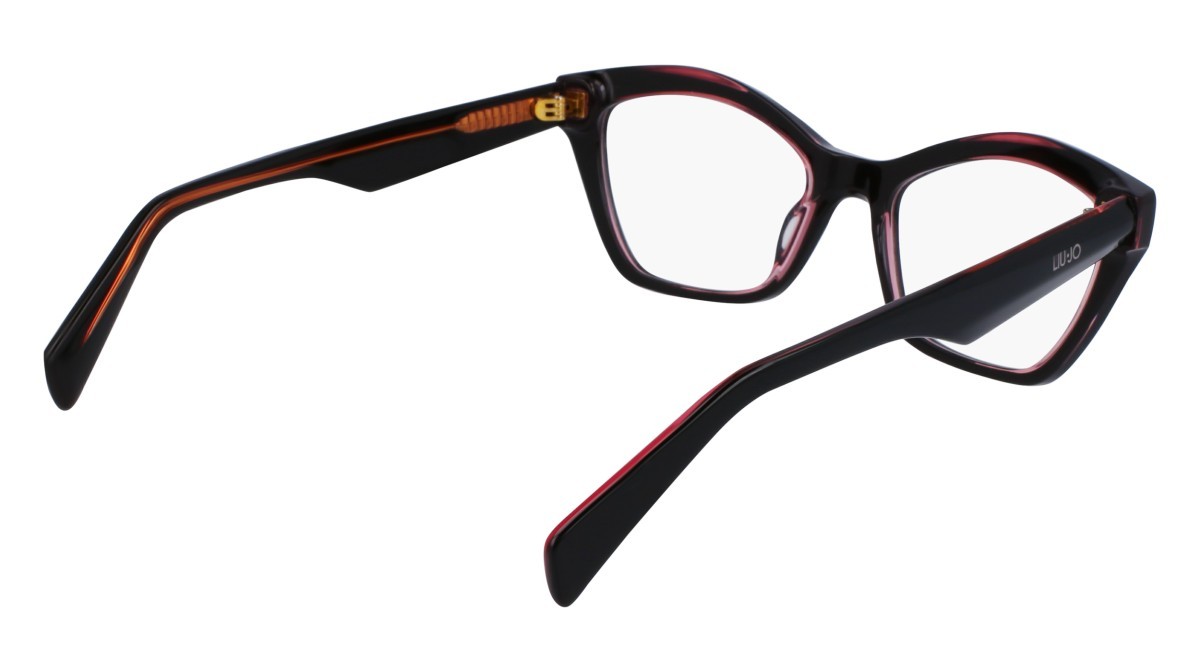 Brillen Liu Jo LJ2800 (007) farbe black/rose form cat-eye 