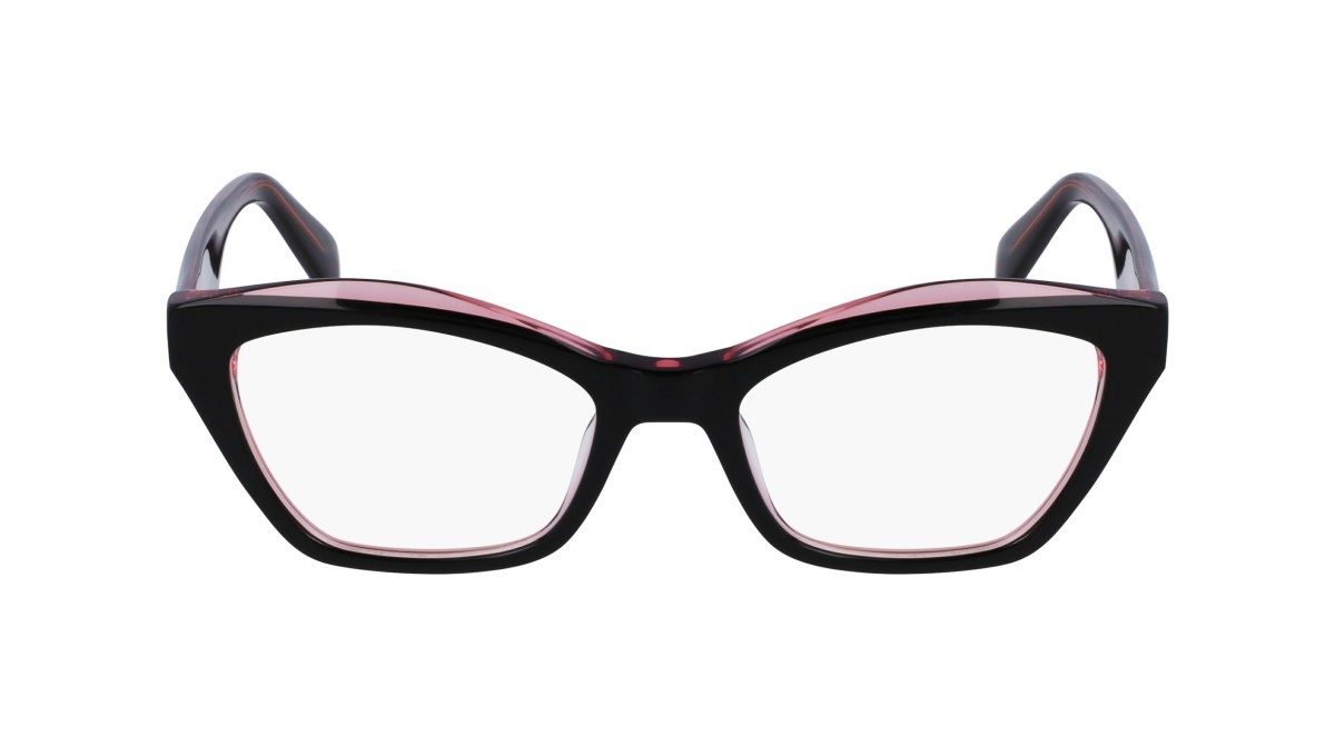 Brillen Liu Jo LJ2800 (007) farbe black/rose form cat-eye 