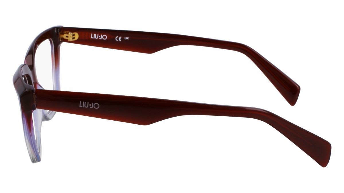 Brillen Liu Jo LJ2801 (208) farbe gradient mahogany/violet form cat-eye 