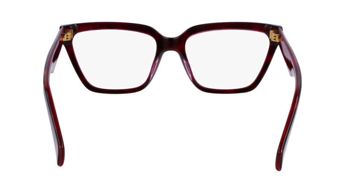 Brillen Liu Jo LJ2801 (261) farbe dark tortoise/fuchsia form cat-eye 