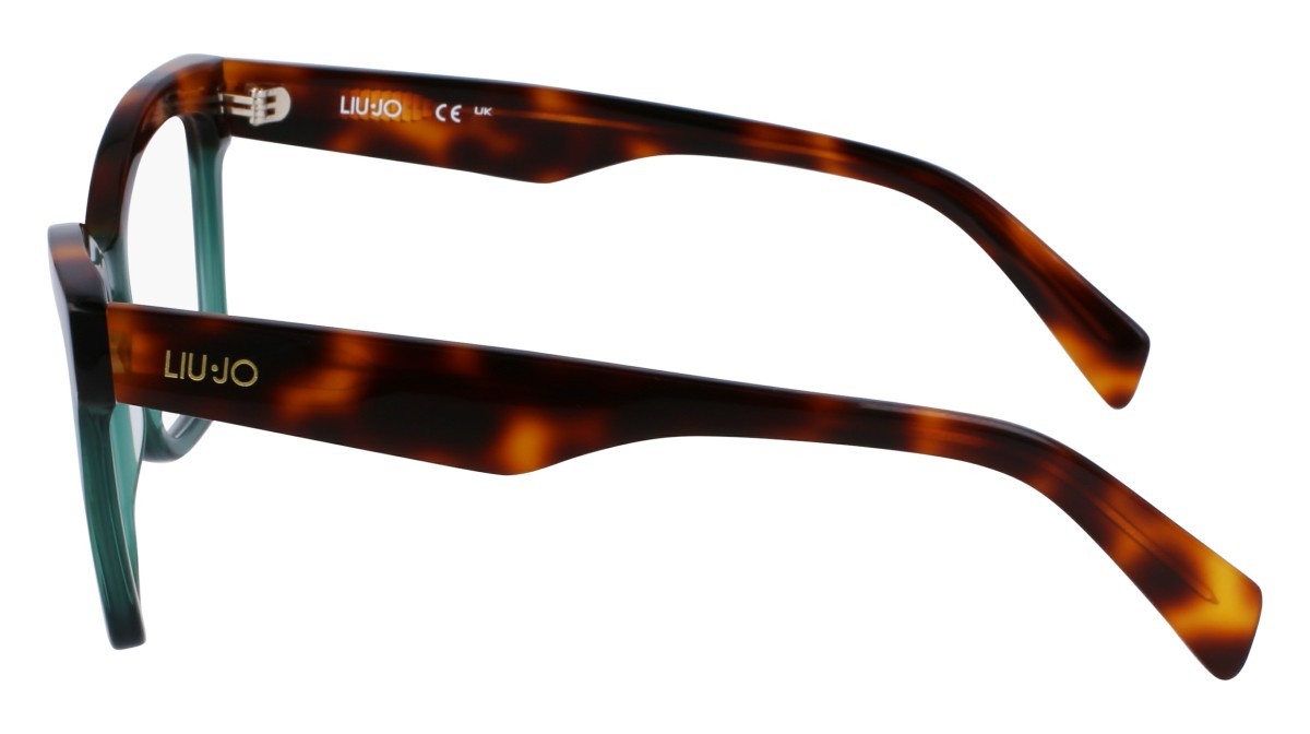 Occhiali da vista Liu Jo LJ2802 (237) colore blonde tortoise/green forma rettangolare 