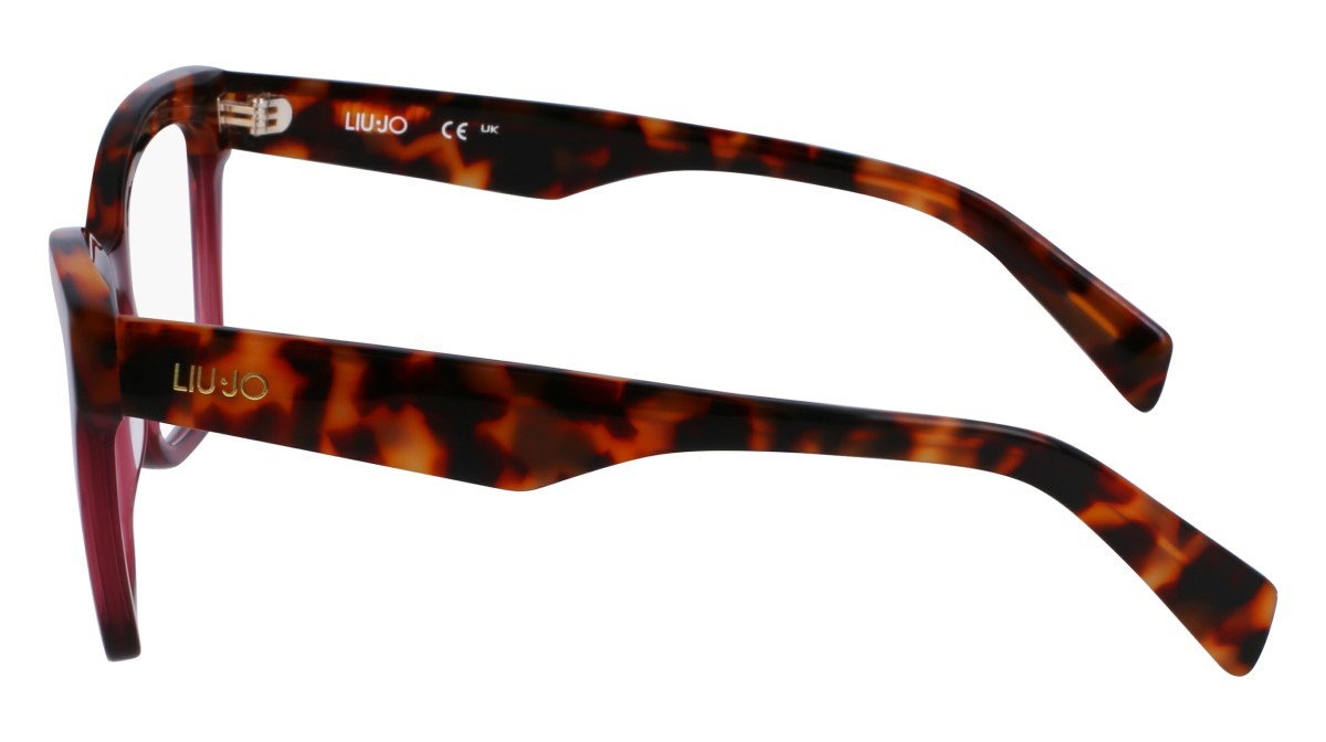 Occhiali da vista Liu Jo LJ2802 (238) colore tortoise/wine forma rettangolare 