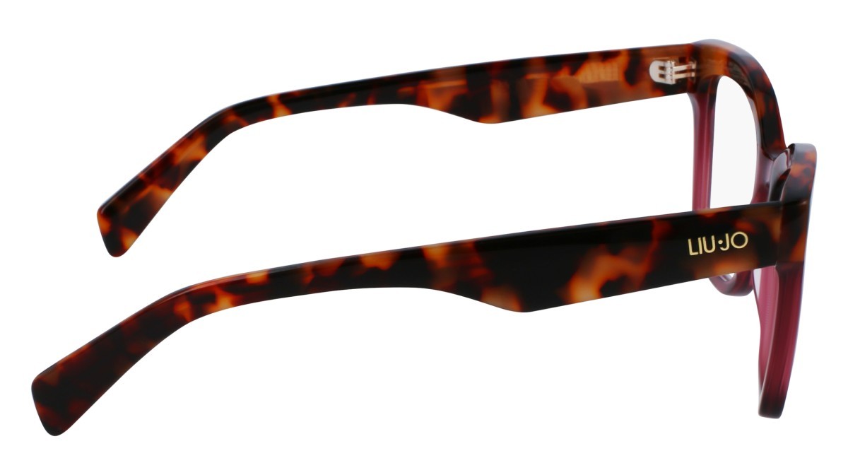 Occhiali da vista Liu Jo LJ2802 (238) colore tortoise/wine forma rettangolare 