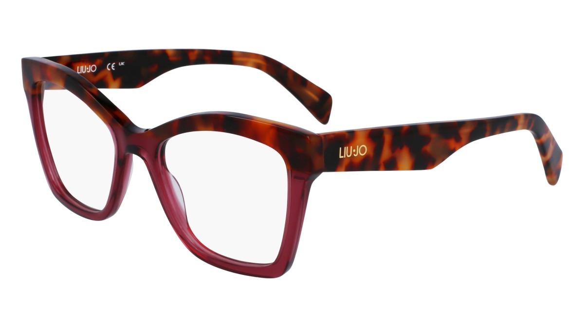 Occhiali da vista Liu Jo LJ2802 (238) colore tortoise/wine forma rettangolare 